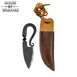 Cuchillo Medieval Forjado A Mano