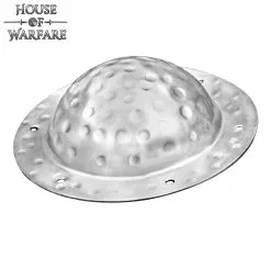 Medieval Shield Boss Polish, 1.5 Mm Steel, Battle Ready