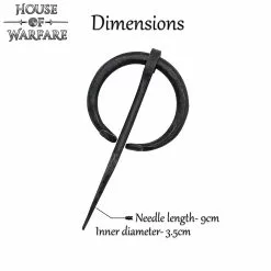 Broche Penannular / Fíbula Forjado A Mano -Armadura Ventas 700477 2 2