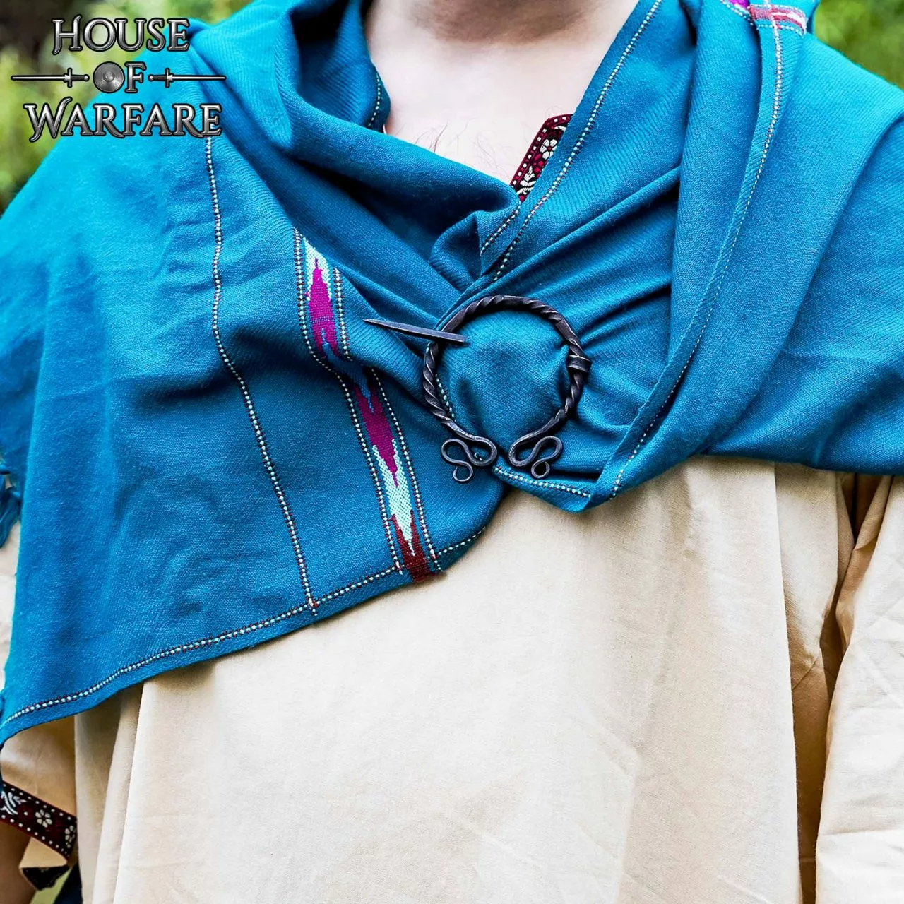 Alfiler De Capa / Peroné De Arquero élfico Histórico Forjado A Mano 4 Alfiler De Capa / Peroné De Arquero élfico Histórico Forjado A Mano - Imagen 2