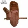 Guantes De Cuero Auténtico Para Lucha Con Espadas -Armadura Ventas 700510 1 2