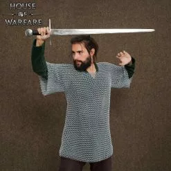 Cota De Malla Haubergeon Acero Dulce A Tope, 10 Mm Calibre 16 -Armadura Ventas 700589 4 1