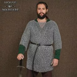 Malla Haubergeon Aluminio Anillo Redondo Remachado, 10mm Calibre 16 -Armadura Ventas 700590 4