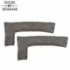 Anillas De Cota De Malla Anilla Plana De Acero Dulce Redonda Remachada Con Anillas Macizas Alternas 8mm 18g