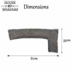 Anillas De Cota De Malla Anilla Plana De Acero Dulce Redonda Remachada Con Anillas Macizas Alternas 8mm 18g -Armadura Ventas 700615 2