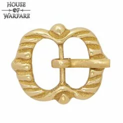 Hebilla Medieval De Latón Macizo Pequeña Para Correas De Cuero De Armadura Pequeña -Armadura Ventas 700669 2