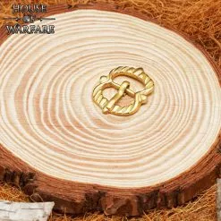 Hebilla Medieval De Latón Macizo Pequeña Para Correas De Cuero De Armadura Pequeña -Armadura Ventas 700669 3 1