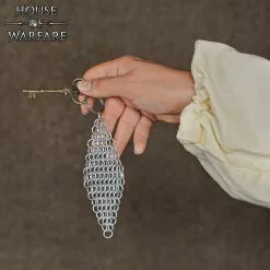 Llavero De Cota De Malla De Acero Dulce 8mm 16g -Armadura Ventas 700691 6