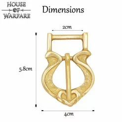 Hebilla Medieval Tardía De Latón Macizo 11 Hebilla Medieval Tardía De Latón Macizo -Armadura Ventas 700724 2 1 1