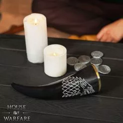 Cuerno Para Beber Auténtico De Lobo Fenrir -Armadura Ventas 700746 3 1