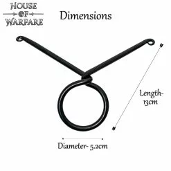 Soporte De Cuerno Para Beber Forjado A Mano -Armadura Ventas 700780 2 1 1