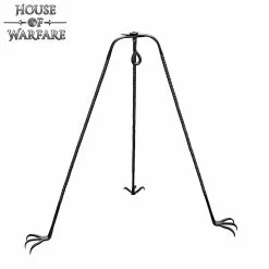 Trípode Medieval De Camping Forjado A Mano
