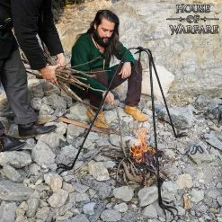 Trípode Medieval De Camping Forjado A Mano -Armadura Ventas 700854 4