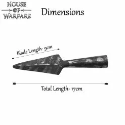 Pequeña Punta De Lanza Medieval Forjada A Mano -Armadura Ventas 700893 2 3