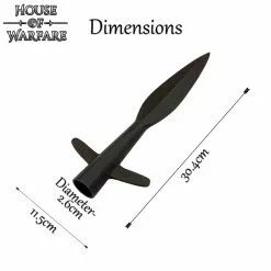 Punta De Lanza Medieval Alada De Acero Forjado A Mano -Armadura Ventas 700896 2 1