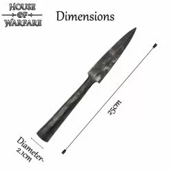 Cabeza De Lanza Jabalina Germánica Forjada A Mano -Armadura Ventas 701034 2 1