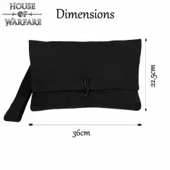 Bolso Satchel Artesanal De Lona Y Algodón -Armadura Ventas 701057BK 2 1