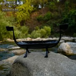 Portavelas De Barco Vikingo Forjado A Mano 10 Portavelas De Barco Vikingo Forjado A Mano -Armadura Ventas 701058 5 1