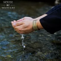 Pulsera Medieval De Latón Macizo Fantasía -Armadura Ventas 701061 5