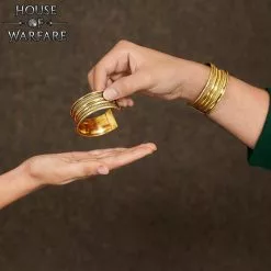 Pulsera Medieval De Latón Macizo Fantasía -Armadura Ventas 701061 7 1