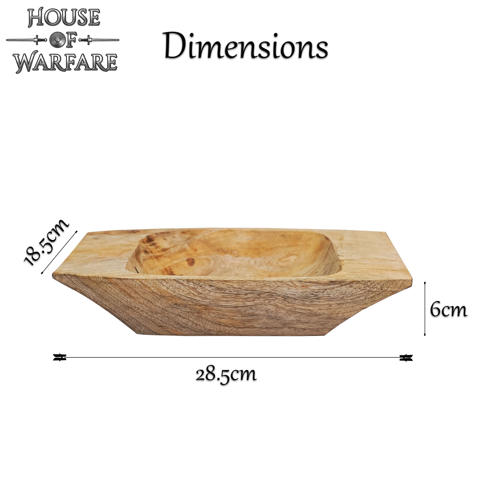 Bandeja Medieval De Madera Auténtica Tallada A Mano 6 Bandeja Medieval De Madera Auténtica Tallada A Mano - Imagen 4