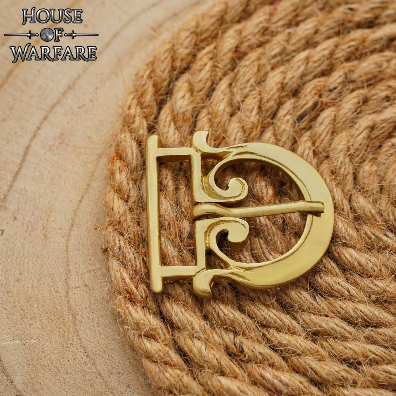 Hebilla Romana De Latón Macizo 4 Hebilla Romana De Latón Macizo - Imagen 2