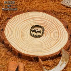 Hebilla Pequeña De Latón Antiguo -Armadura Ventas 701143 3 1