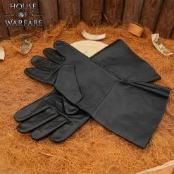Guantes Medievales De Cuero Auténtico -Armadura Ventas 701179 3 1