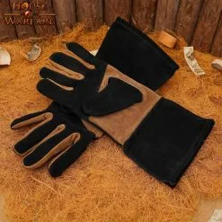 Guantes Medievales De Piel De Ante Auténtica -Armadura Ventas 701181 3