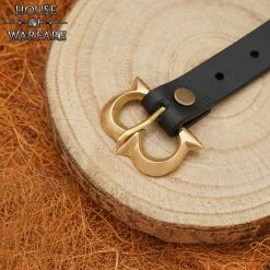 Hebilla Medieval De Latón Macizo Para Cinturones / Correas De Cuero -Armadura Ventas 701211 5 1