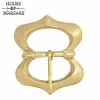 Hebilla Medieval Tardía De Latón Macizo Para Cinturones / Correas De Cuero 2 Hebilla Medieval Tardía De Latón Macizo Para Cinturones / Correas De Cuero -Armadura Ventas 701218 1 1