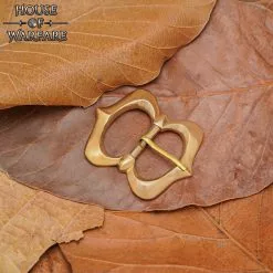 Hebilla Medieval Tardía De Latón Macizo Para Cinturones / Correas De Cuero 10 Hebilla Medieval Tardía De Latón Macizo Para Cinturones / Correas De Cuero -Armadura Ventas 701218 6 1