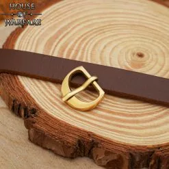 Hebilla Medieval De Latón Macizo Para Pequeñas Correas De Cuero -Armadura Ventas 701220 5