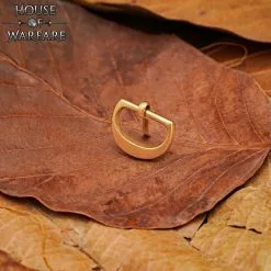 Hebilla Medieval De Latón Macizo Para Pequeñas Correas De Cuero -Armadura Ventas 701220 6