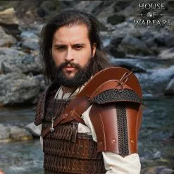 Guerrero Del Reino: Pauldrón Sencillo Con Detalles De Cota De Malla -Armadura Ventas 701325BR 4