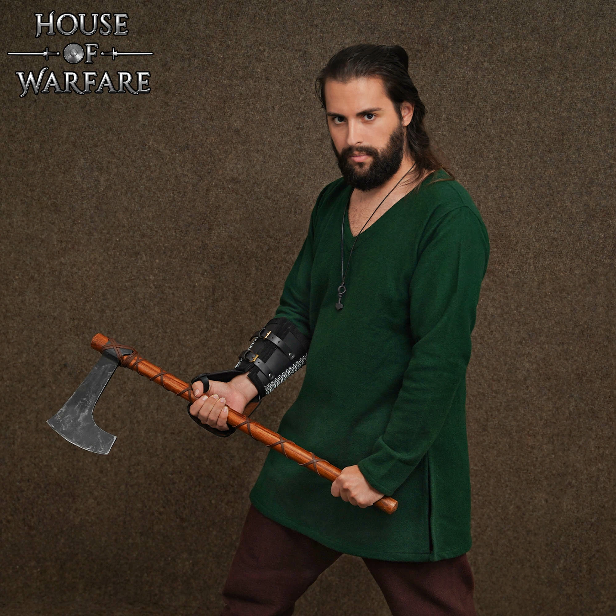 Guantelete De Cota De Malla De Bárbaro De Fantasía Para Una Mano 4 Guantelete De Cota De Malla De Bárbaro De Fantasía Para Una Mano - Imagen 2