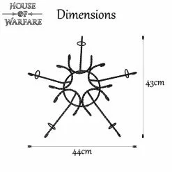 Soporte Forjado A Mano Para Cinco Cuernos -Armadura Ventas 701377 2 2