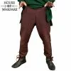 Pantalón Viking Throsberg Algodón Lienzo Hecho A Mano -Armadura Ventas 701395BR 1