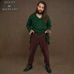 Pantalón Viking Throsberg Algodón Lienzo Hecho A Mano 12 Pantalón Viking Throsberg Algodón Lienzo Hecho A Mano -Armadura Ventas 701395BR 3 1