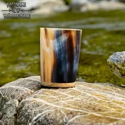 Vaso De Chupito De Cuerno Hecho A Mano Vajilla De Cuerno Auténtico -Armadura Ventas 701438 4