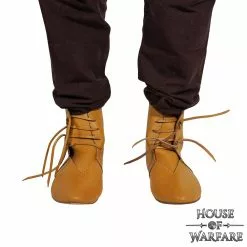 Zapatos Medievales De Piel Auténtica Hechos A Mano