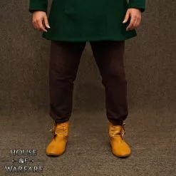 Zapatos Medievales De Piel Auténtica Hechos A Mano -Armadura Ventas 701485BR 5