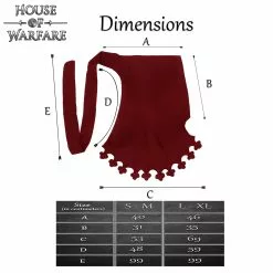 Capucha Medieval Tardía De Lana Granate Liripipe -Armadura Ventas 701487M 2 1