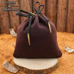 Bolsa De Lana Con Cordón De Mercader Medieval -Armadura Ventas 701550 4 1