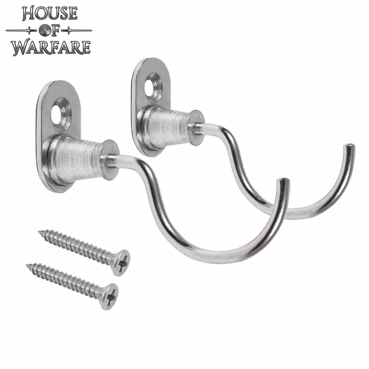 Gancho De Pared De Acero Cromado Con Tornillo 3 Gancho De Pared De Acero Cromado Con Tornillo