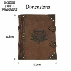 Geralt De Rivia Diario De Cuero Hecho A Mano -Armadura Ventas 701694 2 1