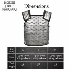 BIRKA LAMELLAR VIKING VARANGIAN ARMOUR Ideal For Slavs Khazar Or Vikings Warrior SCA LARP -Armadura Ventas 701699 2 4