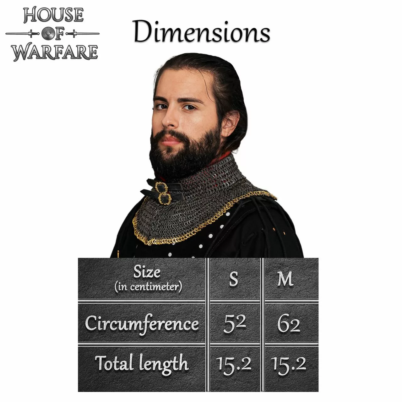 ESTÁNDAR DE CADENA CINCADA "The Red Knight Gorget" : Remaches Redondos De Anillo Plano De 6 Mm (Alt) Con Forro Acolchado Rojo Resistente Y Hebillas De Latón Macizo - TALLA M O L 6 ESTÁNDAR DE CADENA CINCADA "The Red Knight Gorget" : Remaches Redondos De Anillo Plano De 6 Mm (Alt) Con Forro Acolchado Rojo Resistente Y Hebillas De Latón Macizo - TALLA M O L - Imagen 4