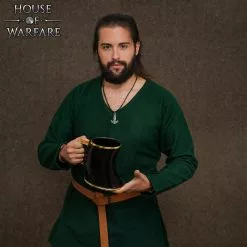 Guerrero Medieval Grande Vikingo Horn Tankard -Armadura Ventas 701718 3 1