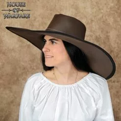 "Sombrero De Piel Auténtica "Alatriste -Armadura Ventas 701744BR 4